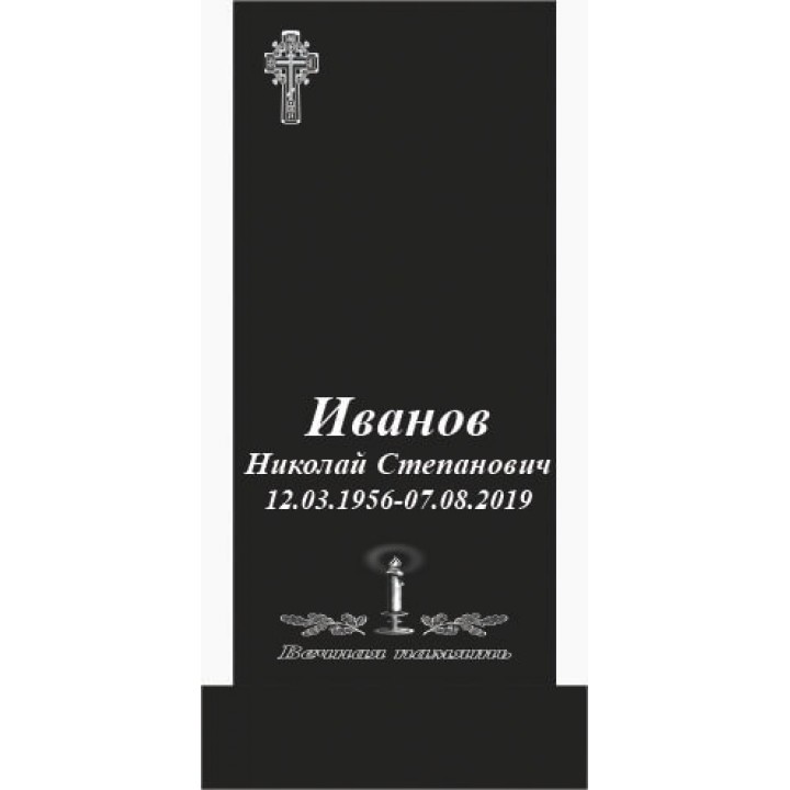 Готовый памятник из гранита "Гранит 5"